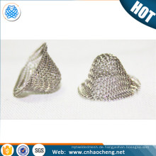 Pipe Screen Mesh Cone Shaped 10 x 15mm Pipe Screens Gauzes Conical Steel Smoking Bowl Metal Sieve